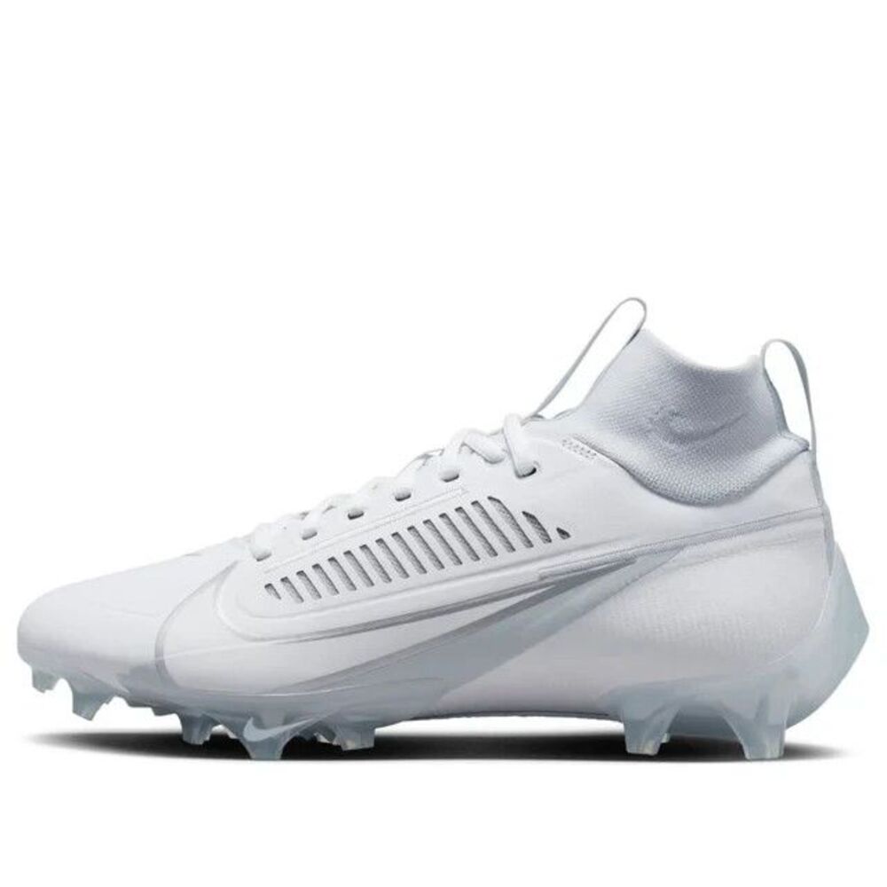 Size 13.5 Nike Vapor Edge Pro 360 2 White Silver Football Cleats DA5456-100